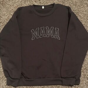 Woman’s Black 'MAMA' Sweater
